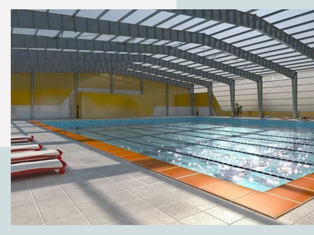 Строительство крытых бассейнов в Новотроицке