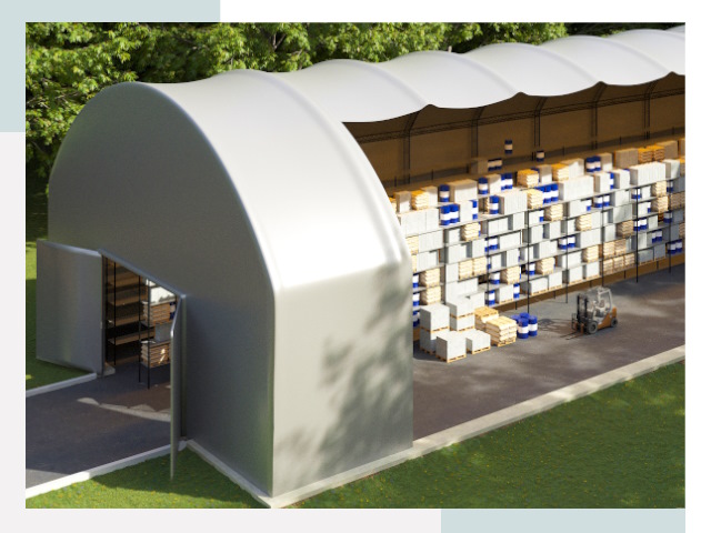 Тентовые ангары в Новотроицке