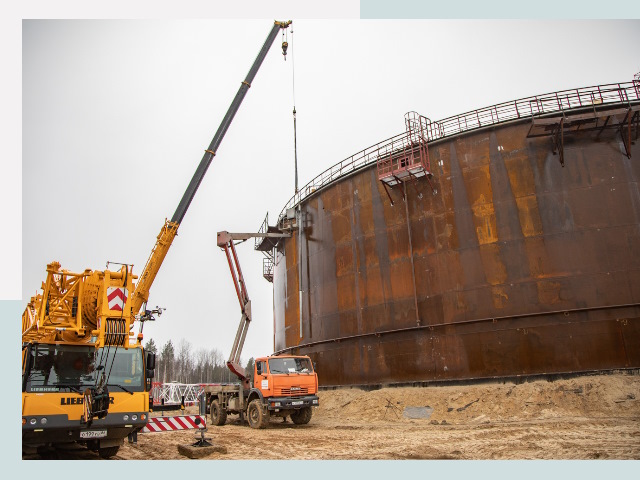 Монтаж резервуаров в Новотроицке от 628 руб. за м³