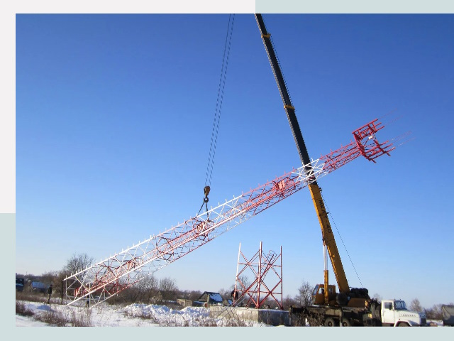 Строительство башен связи в Новотроицке от 628 руб.