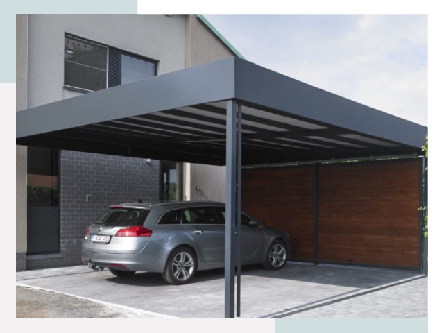 Металлические навесы в Новотроицке