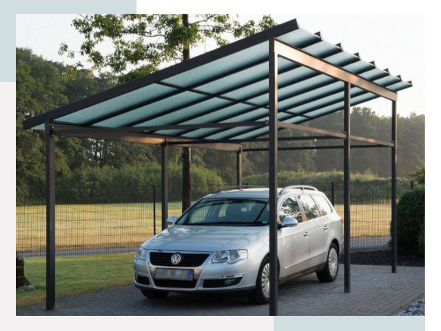 Навесы для автомобилей в Новотроицке