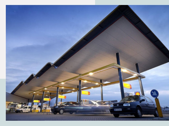 Навесы для АЗС в Новотроицк от 628 руб. - Защита и комфорт