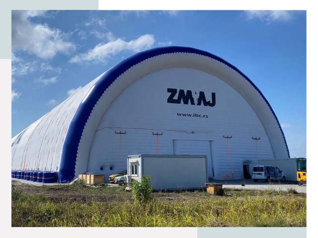 Брендирование ангаров в Новотроицке