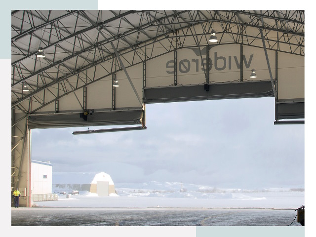 Ворота для ангаров в Новотроицке