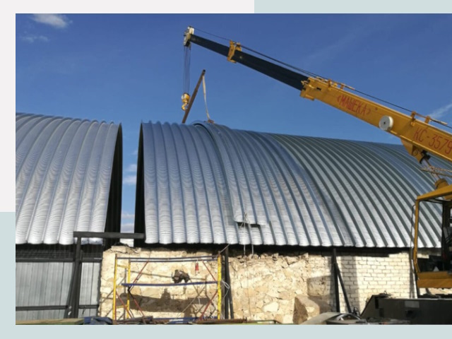 Реконструкция ангаров в Новотроицке от 628 руб.