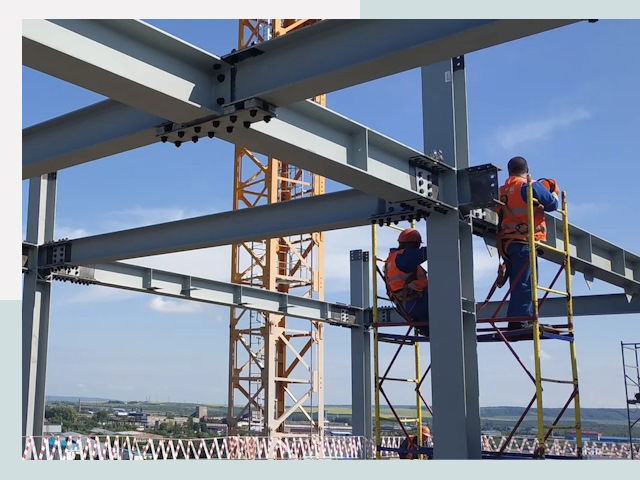 Монтаж металлоконструкций в Новотроицке